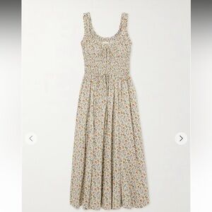 Doen Emmaratta Floral Print Dress - Cream and Multicolor